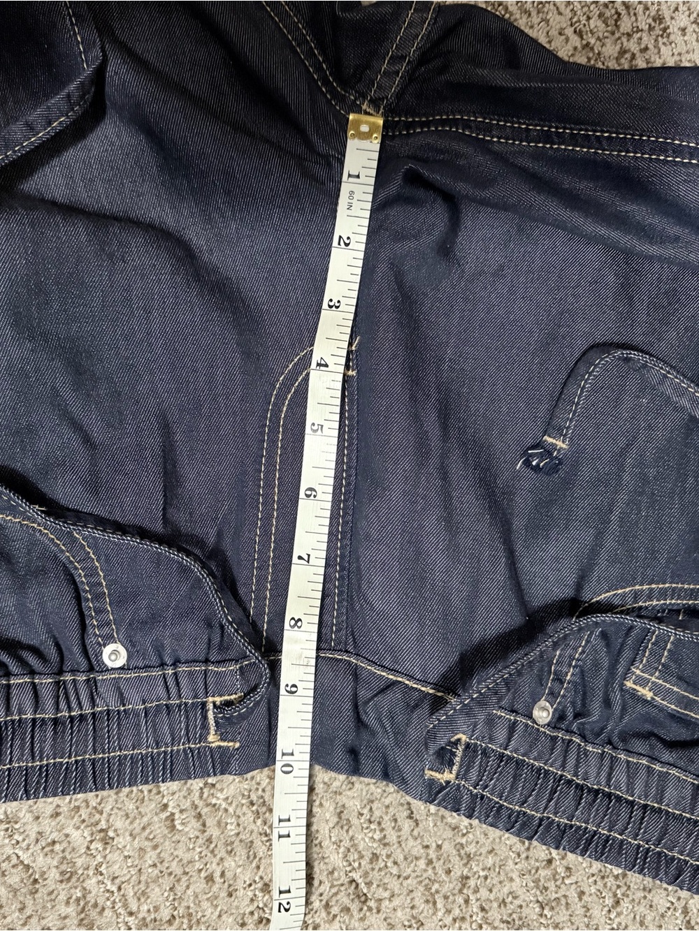 Mica premium denim Wide-Leg jeans - Dark Indigo - Picture 5 of 7